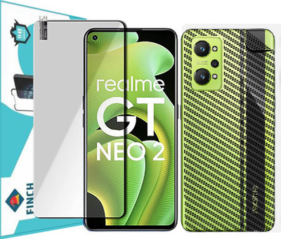 FINCH Front and Back Tempered Glass for Realme GT NEO 2(Pack of 2)