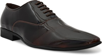 SAN FRISSCO Lace Up For Men(Maroon , 6)