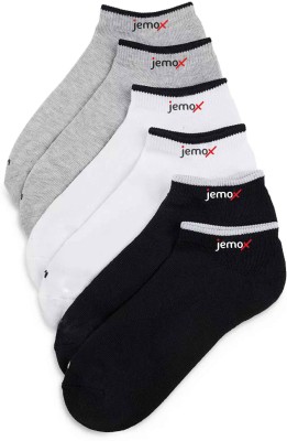 JEMOX Unisex Solid Low Cut(Pack of 3)