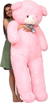 AK TOYS 4 feet Soft Toys /Huggable Pink color Teddy Bear for Girlfriend/Birthday  - 119.9 cm(Pink)