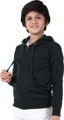Kiva Fashion Full Sleeve Solid Boys Sweatshirt