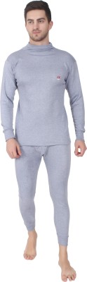 ALFA High Neck Winter Wear Men Top - Pyjama Set Thermal