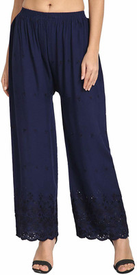 PINOVO Regular Fit Women Blue Trousers