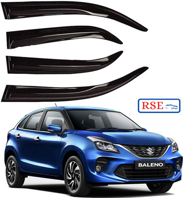 RSE For Front, Rear Wind Deflector(Tinted Maruti Baleno)