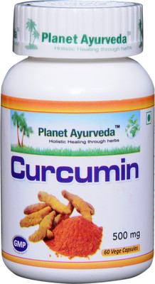 Planet Ayurveda CURCUMIN CAPSULES(60 Capsules)