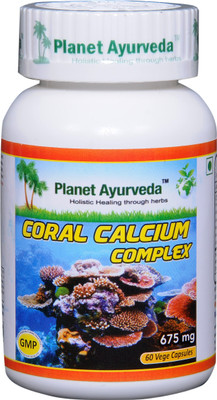 Planet Ayurveda CORAL CALCIUM COMPLEX(60 Capsules)