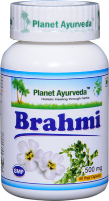 Planet Ayurveda BRAHMI CAPSULES(60 Capsules)