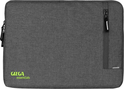 Gizga Essentials 14.1 Inch Laptop Sleeve, Protective, Nylon Fabric Laptop Bag(Grey)