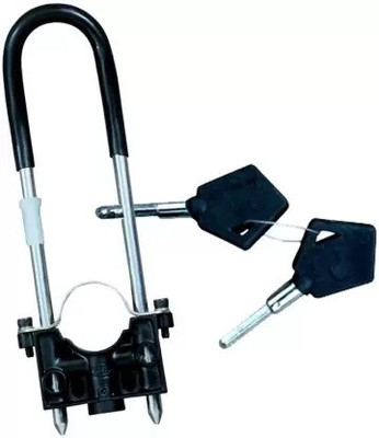 Bullkartzone Premium Wheel Lock Bike Safety Locks Wheel Lock(Black)