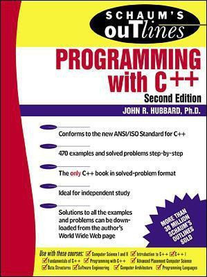 Schaum's Outline of Programming with C++(English, Paperback, Hubbard John)