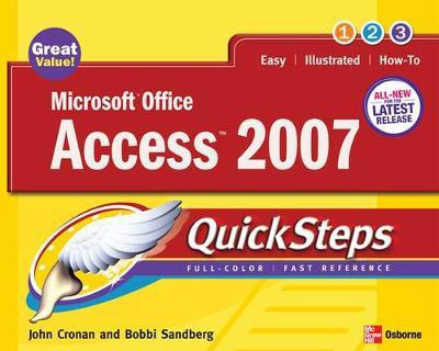 Microsoft Office Access 2007 Quicksteps(English, Electronic book text, Cronan John)