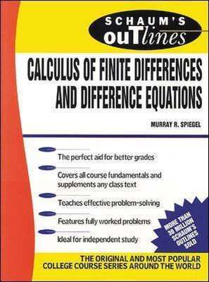 Schaum's Outline of Calculus of Finite Differences and Difference Equations 3rd Edition(English, Paperback, Spiegel Murray)