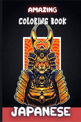 Amazing Japanese Coloring Book(English, Paperback, Elena Sharp)