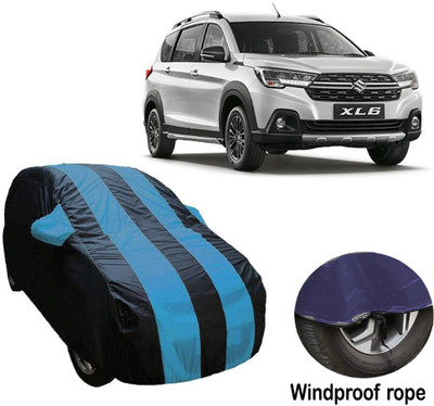 FabAuto Car Cover For Maruti Suzuki XL6 (With Mirror Pockets)(Blue)