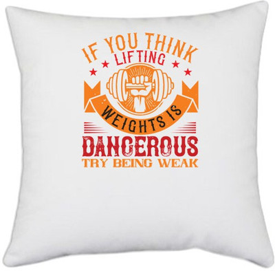 UDNAG Polyester Cushions & Pillows Cover(40.5 cm*40.5 cm, White)