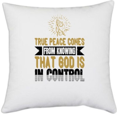 UDNAG Polyester Cushions & Pillows Cover(40.5 cm*40.5 cm, White)