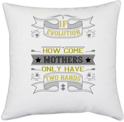 UDNAG Polyester Cushions & Pillows Cover(40.5 cm*40.5 cm, White)