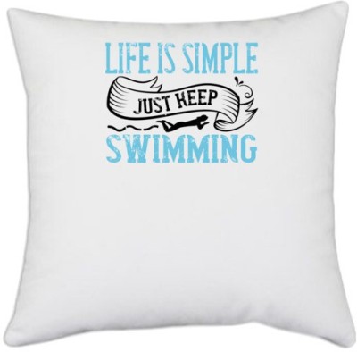 UDNAG Polyester Cushions & Pillows Cover(40.5 cm*40.5 cm, White)