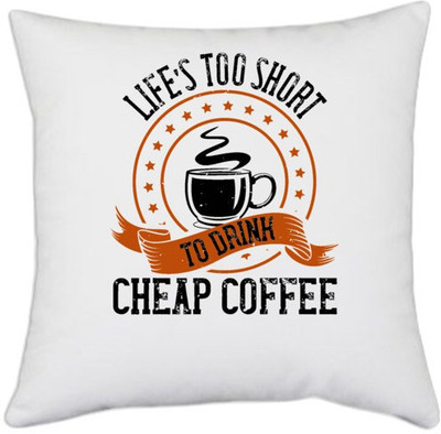 UDNAG Polyester Cushions & Pillows Cover(40.5 cm*40.5 cm, White)