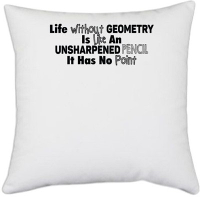 UDNAG Polyester Cushions & Pillows Cover(40.5 cm*40.5 cm, White)