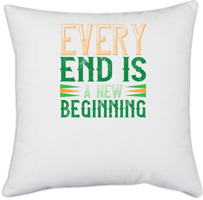 UDNAG Polyester Cushions & Pillows Cover(40.5 cm*40.5 cm, White)