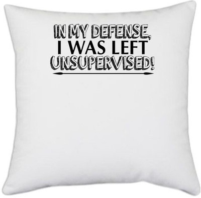 UDNAG Polyester Cushions & Pillows Cover(40.5 cm*40.5 cm, White)