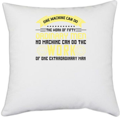UDNAG Polyester Cushions & Pillows Cover(40.5 cm*40.5 cm, White)