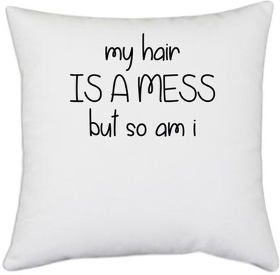 UDNAG Polyester Cushions & Pillows Cover(40.5 cm*40.5 cm, White)