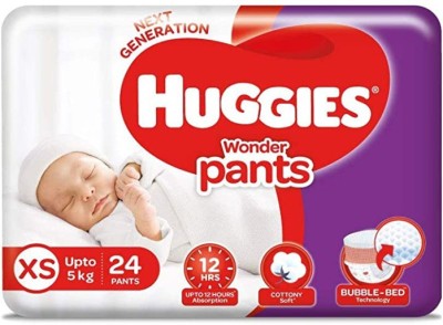 Huggies Wonder Pants Extra Small ( XS 24 Pack of 1 ) ( 24 Pieces ) - New Born(24 Pieces)