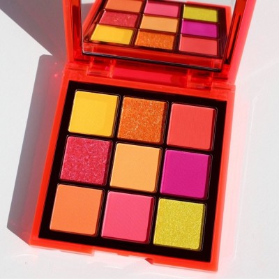 tanvi27 Neon Orange Obsessions 9 Color Pressed Eyeshadow Palette 9 g(MULTI COLOR)