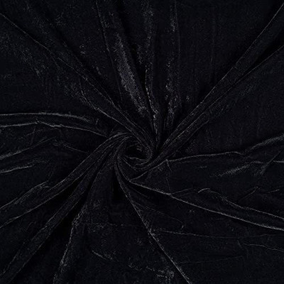 Hunny - Bunch Velvet Self Design Multi-purpose Fabric
