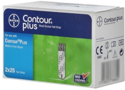 Contour PLUS 90001854 50 Glucometer Strips