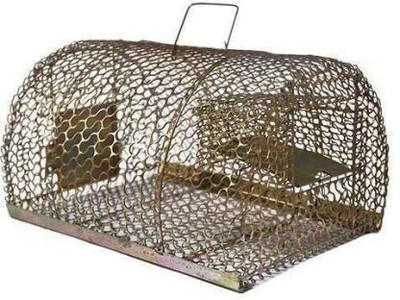 H HADDU Iron Trap/Cage for Catching Rat/Mouse/Rodent/Chipmunk/Squirrels, Humane(No Kill), Big Size & Durable Snap Trap Snap Trap
