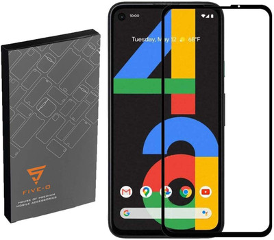GORILLA FIVE Edge To Edge Tempered Glass for -Google Pixel-4A/ 4a(Pack of 1)
