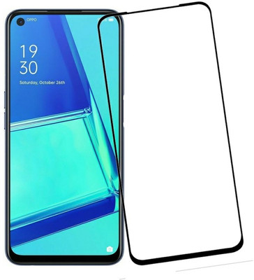 tendwell Edge To Edge Tempered Glass for Oppo A52(Pack of 2)