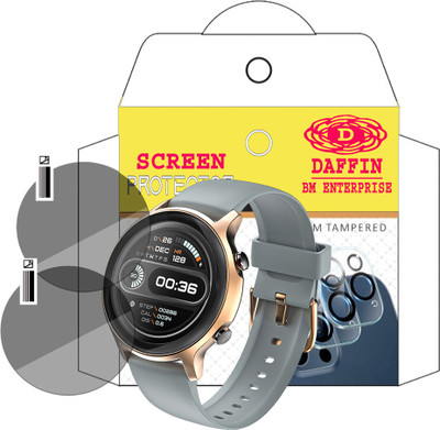 daffin Screen Guard for Noise Fit Active SpO2 SMARTWATCH(Pack of 2)