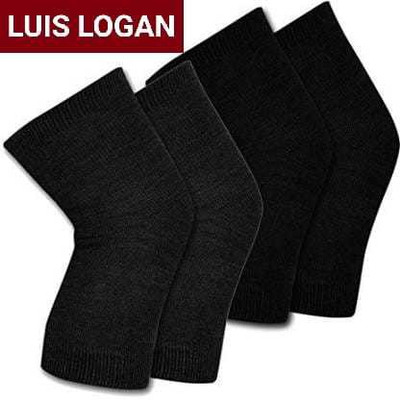 LUIS LOGAN Knee cap Brace For Joint Pain & Arthritis Relief Knee Support (BLACK ,S) Knee Support(Black)