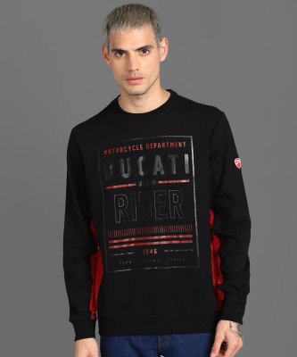 DUCATI Full Sleeve Printed Men Sweatshirt