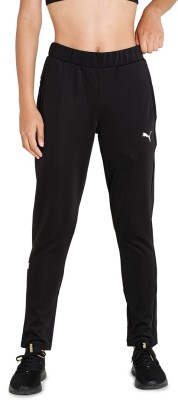 PUMA Tec Sport Pants Solid Women Black Track Pants