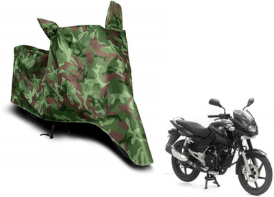 MOCKHE Waterproof Two Wheeler Cover for Bajaj(Pulsar 180 DTS-i, Green)
