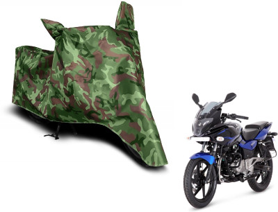MOCKHE Waterproof Two Wheeler Cover for Bajaj(Pulsar 220F, Green)