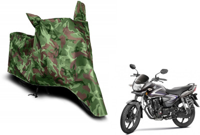 MOCKHE Waterproof Two Wheeler Cover for Honda(CB Shine SP, Green)