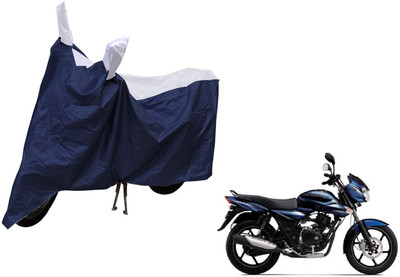 MOCKHE Waterproof Two Wheeler Cover for Bajaj(Discover 135, Silver)