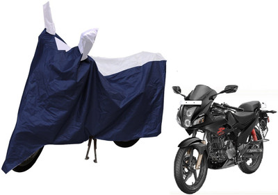 MOCKHE Waterproof Two Wheeler Cover for Hero(Karizma, Silver)