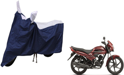 MOCKHE Waterproof Two Wheeler Cover for Honda(Dream Yuga, Silver)