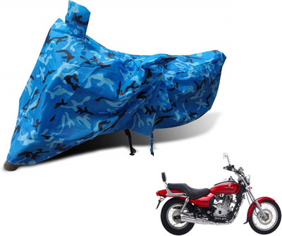 MOCKHE Waterproof Two Wheeler Cover for Bajaj(Avenger 220 DTS-i, Blue)