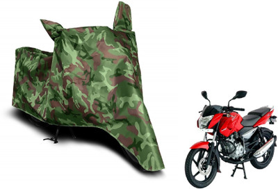 MOCKHE Waterproof Two Wheeler Cover for Bajaj(Pulsar 135 LS DTS-i, Green)