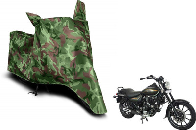 MOCKHE Waterproof Two Wheeler Cover for Bajaj(Avenger 220 Street, Green)
