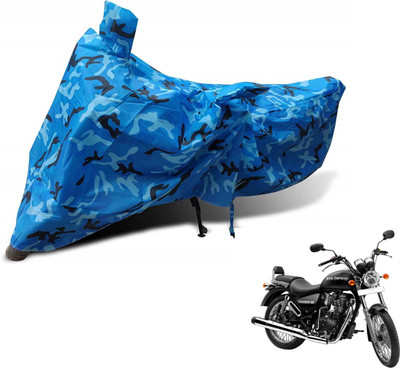 MOCKHE Waterproof Two Wheeler Cover for Triumph(Thunderbird 350, Blue)