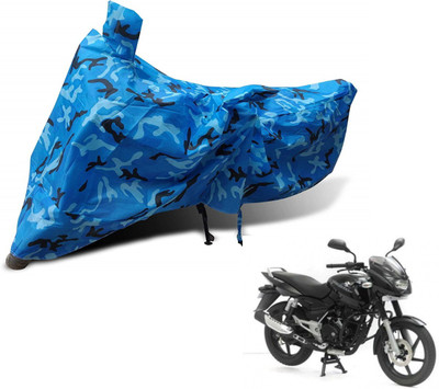 MOCKHE Waterproof Two Wheeler Cover for Bajaj(Pulsar 180 DTS-i, Blue)